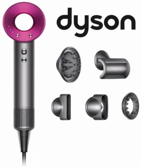 Фен Dyson HD08 Supersonic Hair Dryer Фуксия/Никель