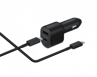 Зарядное устройство для машины type-c samsung car charging (25.05) ЧЕРНЫЙ