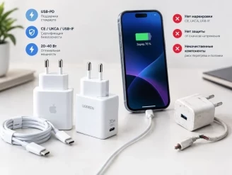Можно ли заряжать iPhone неоригинальным блоком питания